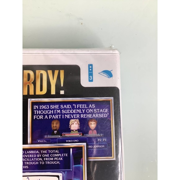 Jeopardy for Nintendo Wii anerica’s favorite quiz show NEW SEALED - Picture 4 of 8